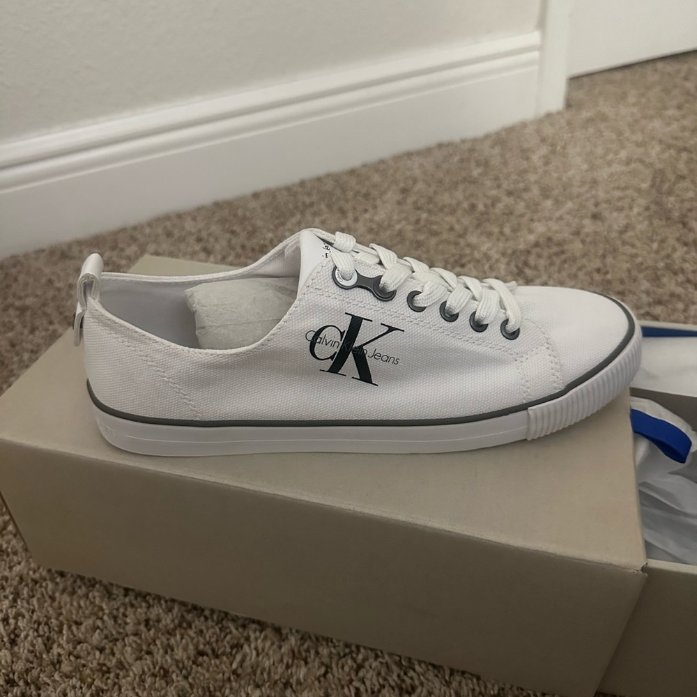 Calvin Klein White Sneakers
